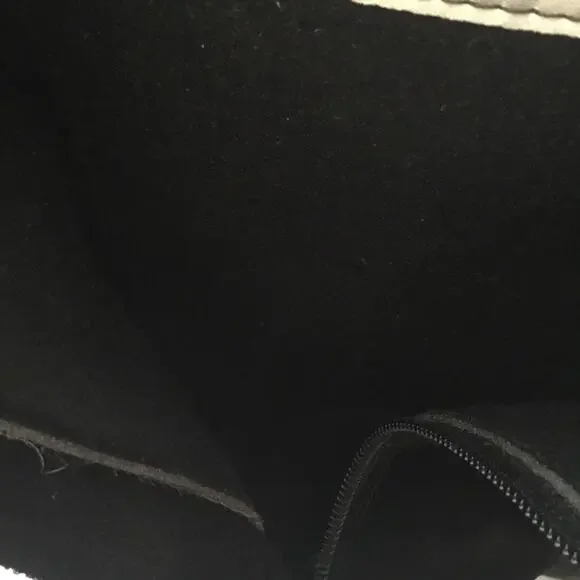 C la Canadienne Black Suede Boots - Picture 8 of 9